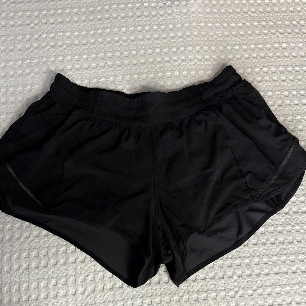 lululemon athletica Women's Black Athletic Shorts